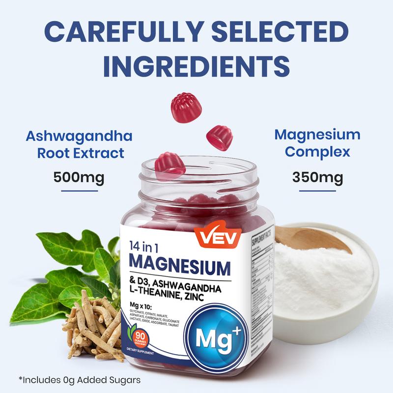 14-in-1 Magnesium Gummies